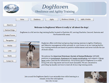 Tablet Screenshot of doghavendogs.com